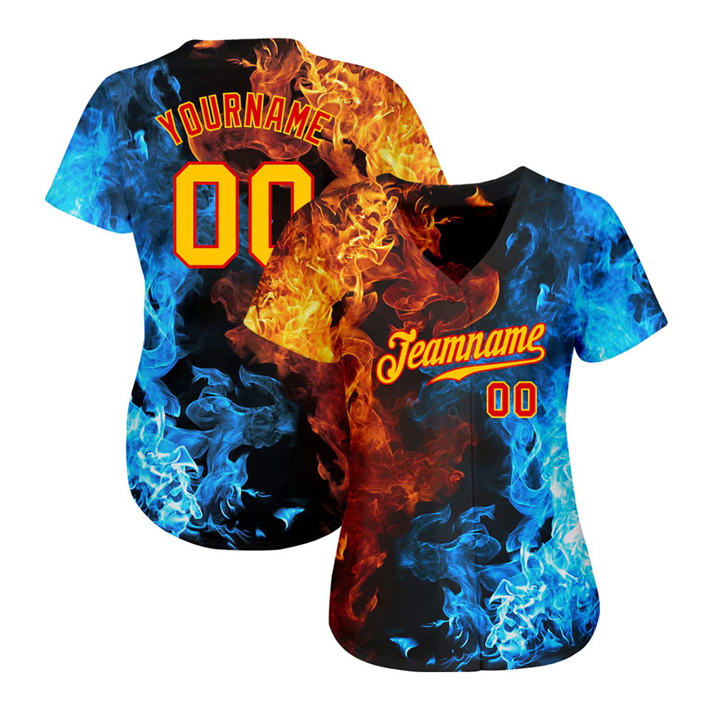 Sublimation Baseball Uniform Jersey Shirts